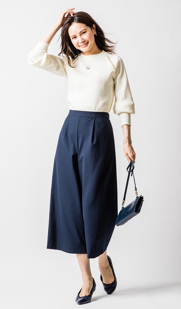 ローラパールロングスリーブニット”が登場！ | 青木愛オフィシャル