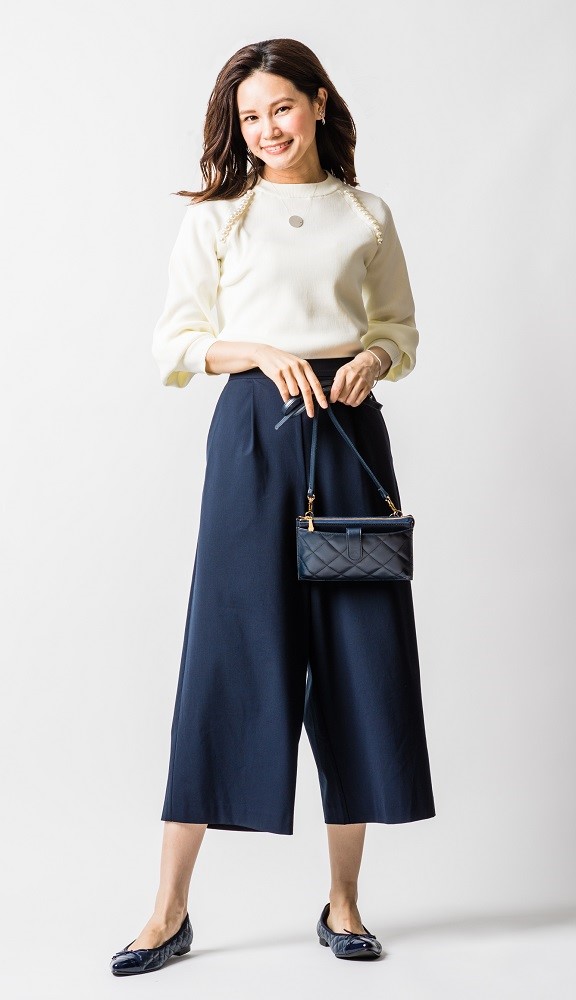 ローラパールロングスリーブニット”が登場！ | 青木愛オフィシャル