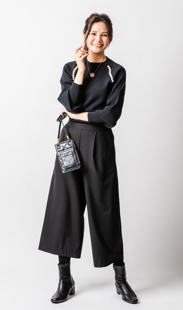 ローラパールロングスリーブニット”が登場！ | 青木愛オフィシャル