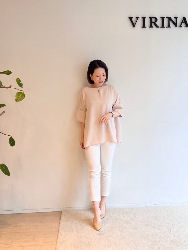 メグパールトップス」で軽やかな春ファッションに♡ | 青木愛 メグパールトップス」で軽やかな春ファッションに♡ | 青木愛