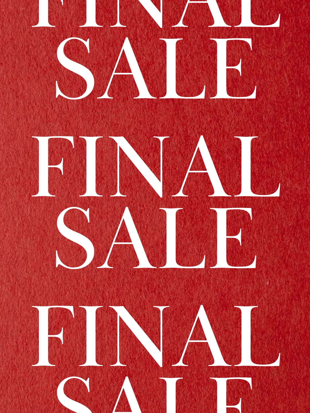 ファイナルセール