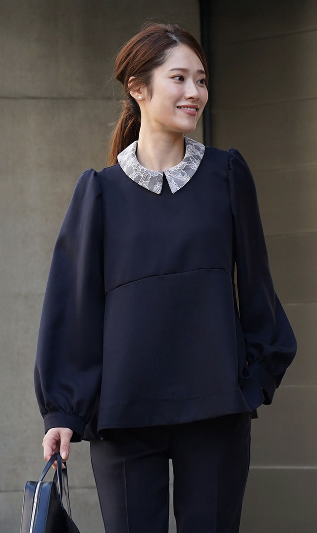 ネイビー×ホワイト